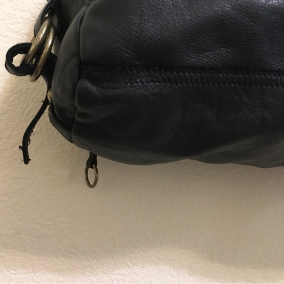 Linea Pelle Black Shoulder Bag - Picture 3 of 8